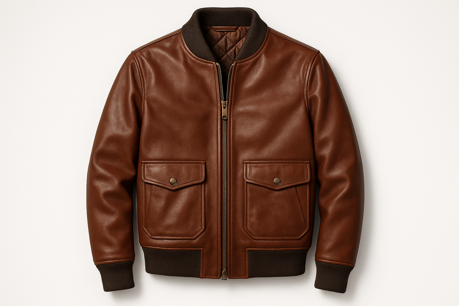 Creating a Bomber Jacket with Leather